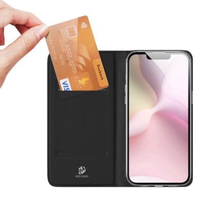 Чехол-книжка "Dux Ducis" Skin - чёрный (iPhone 17e / 16e)