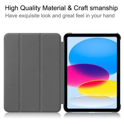 Apple iPad 11 2025, iPad 10,9 2022 atvēramais melns maciņš | Vacins.lv