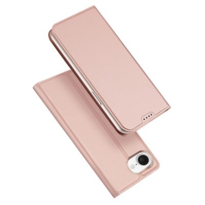 Чехол-книжка „Dux Ducis“ Skin - розовый (iPhone 17e / 16e)
