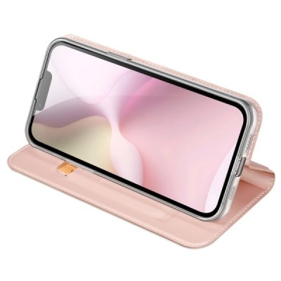 Чехол-книжка „Dux Ducis“ Skin - розовый (iPhone 17e / 16e)