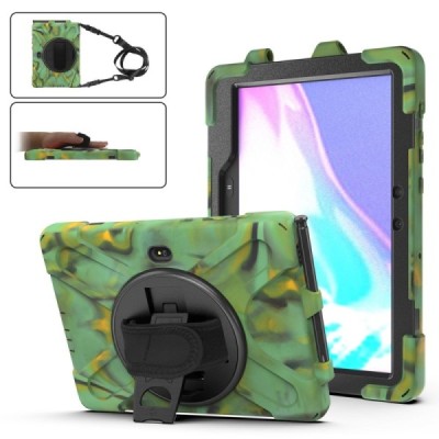 Samsung Tab Active4 Pro, Tab Active Pro pastiprinātas aizsardzības zaļš (360°) apvalks, vaciņš | Vacins.lv