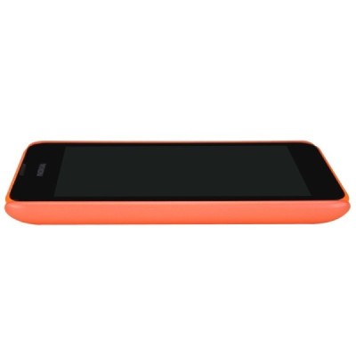 Nokia Lumia 530 Nillkin Frosted Shield oranžs plastmasas futrālis + ekrāna aizsargplēve / Vacins.lv