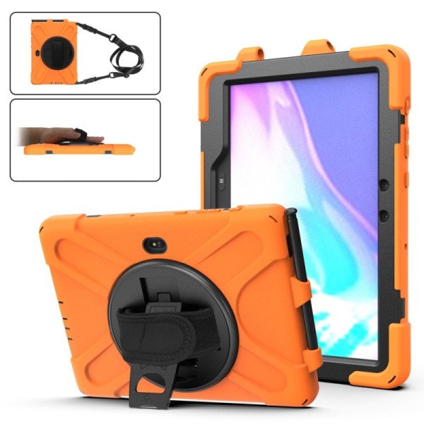 "Amorus" Противоударный чехол (360°), оранжевый (Galaxy Tab Active Pro / Tab Active4 Pro / Active5 Pro)