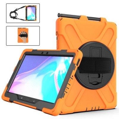 "Amorus" Противоударный чехол (360°), оранжевый (Galaxy Tab Active Pro / Tab Active4 Pro / Active5 Pro)