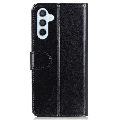 Samsung Galaxy S24 / S25 Binfen atvēramais melns maciņš - maks | Vacins.lv