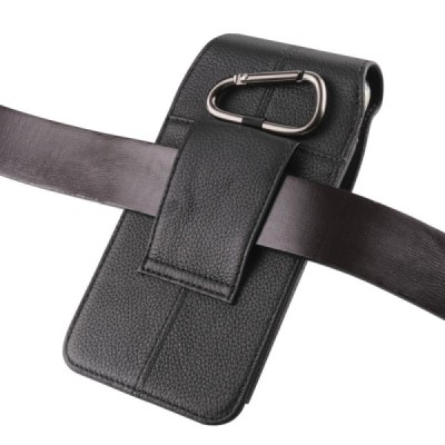 "Longsheng" Carabiner universālais vertikālais jostas ieliktņa - melna (XL+ izmērs) | Vacins.lv