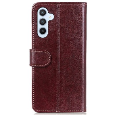 Samsung Galaxy S24 / S25 Binfen atvēramais brūns maciņš - maks | Vacins.lv