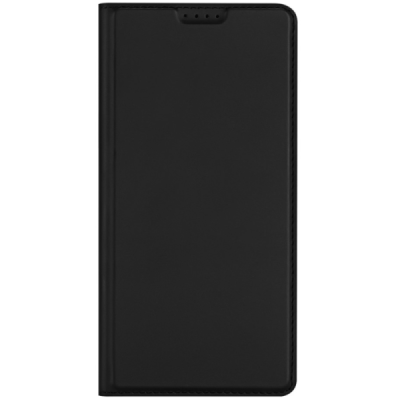 OnePlus 13 "Dux Ducis" Skin sērijas melns ādas atvērams maciņš | Vacins.lv
