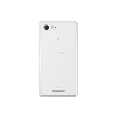 Sony Xperia E3 plastikinis skaidrus (permatomas) dėklas - nugarėlė / Priedai.lt