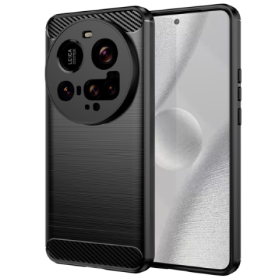 Xiaomi 15 Ultra "Carbon" cieta silikona (TPU) melns apvalks | Vacins.lv