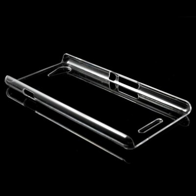 Sony Xperia E3 plastikinis skaidrus (permatomas) dėklas - nugarėlė / Priedai.lt
