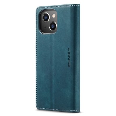 Apple iPhone 13 CaseMe Retro открываемый, зелёный, кожаный чехол – книжка | Vacins.lv