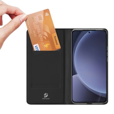 Samsung Galaxy S25 "Dux Ducis" Skin серии открываемый цвета чехол - книжка | Vacins.lv