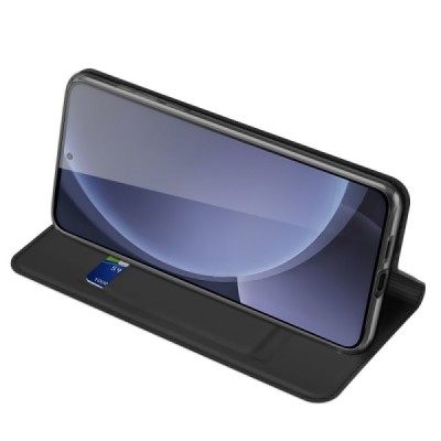 Samsung Galaxy S25 "Dux Ducis" Skin серии открываемый цвета чехол - книжка | Vacins.lv