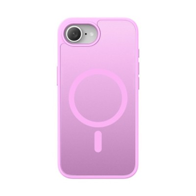 "DUX DUCIS" Yind MagSafe matēts cieta silikona (TPU) apvalks - rozs (iPhone 17e / 16e)