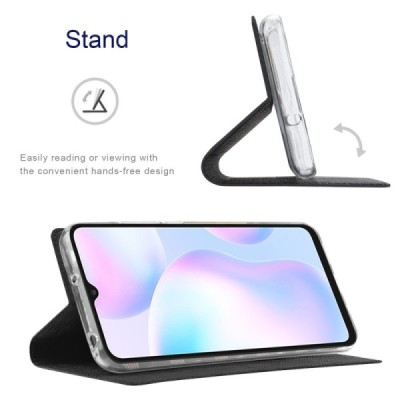 Google Pixel 6 Pro "ViLi" DMX открываемый, Чёрного цвета, кожаный чехол – книжка | Vacins.lv