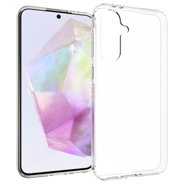 Cieta silikona (TPU) apvalks - dzidrs (Galaxy A36)