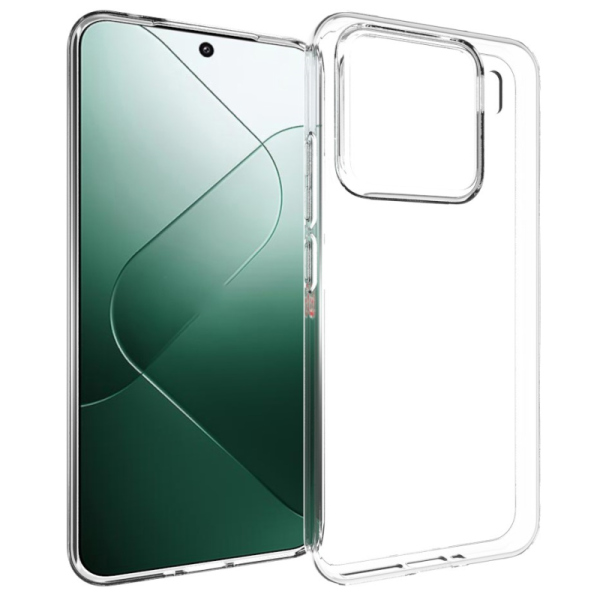 Твердый силиконовый чехол (ТПУ) - прозрачный (Xiaomi 15)