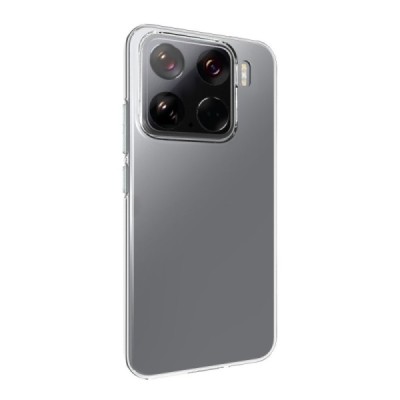 Твердый силиконовый чехол (ТПУ) для Xiaomi 15, прозрачный | Vacins.lv