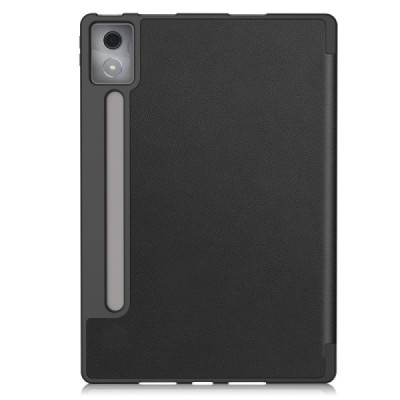 Lenovo Idea Tab Pro "Kasi" Stylus чёрный кожаный чехол - книжка с местом для стилуса | Vacins.lv