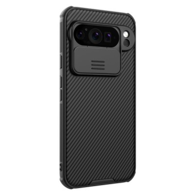 Google Pixel 9 Pro XL "Nillkin" CamShield Pro melns apvalks | Vacins.lv