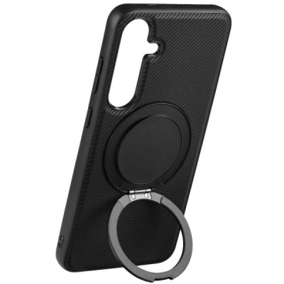 Samsung Galaxy S25+ "ViLi" TCY Carbon MagSafe Kickstand чехол – черный | Vacins.lv