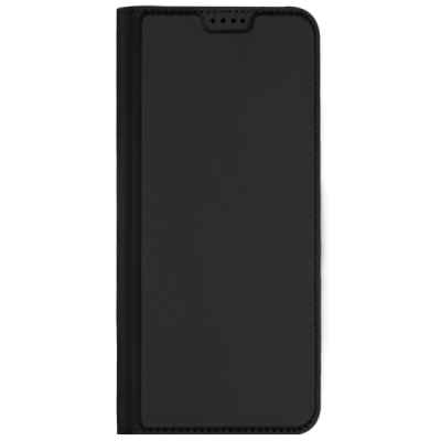 Samsung Galaxy A56 / A36 "Dux Ducis" Skin sērijas melns ādas atvērams maciņš | Vacins.lv