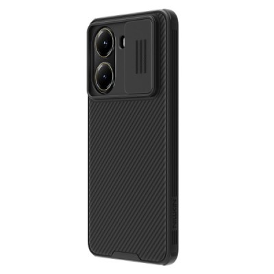 Xiaomi Poco X7 Pro 5G "Nillkin" CamShield Pro чёрный чехол с защитной крышкой для камеры | Vacins.lv