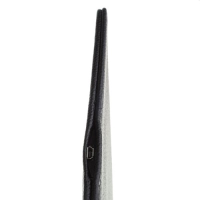 Samsung Galaxy Note 10.1 2014 P600 (P605) ādas atvēramais melns futrālis ar bluetooth tastatūra / Vacins.lv