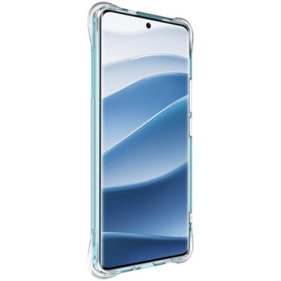 Xiaomi Redmi Note 14 Pro+ 5G "Imak" усиленный твердый силиконовый TPU airbag прозрачный чехол | Vacins.lv