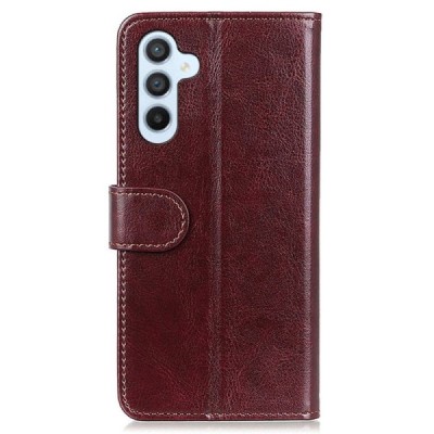 Samsung Galaxy S24+ / S25+ Binfen atvēramais brūns maciņš - maks | Vacins.lv