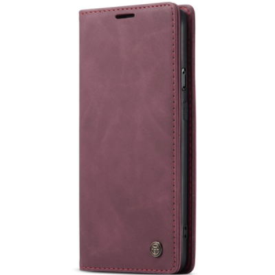 OnePlus 8T CaseMe Retro открываемый, бордовый, кожаный чехол – книжка | Vacins.lv