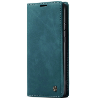 OnePlus 8T CaseMe Retro solīds atvēramais ādas zaļš maciņš - maks | Vacins.lv