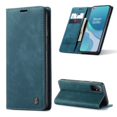 OnePlus 8T CaseMe Retro открываемый, зелёный, кожаный чехол – книжка | Vacins.lv