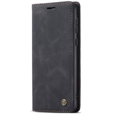 Samsung Galaxy A56 CaseMe Retro открываемый, Чёрного цвета, кожаный чехол – книжка | Vacins.lv