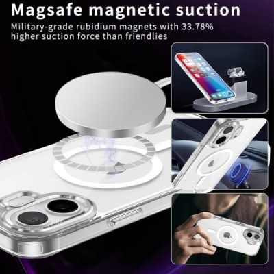 Tubi MagSafe Apple iPhone 16 Твердое силиконовый (ТПУ) чехол твердый силиконовый чехол | Vacins.lv