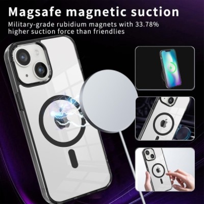 Tubi MagSafe Apple iPhone 15 Plus Твердое силиконовый (ТПУ) чехол твердый силиконовый чехол | Vacins.lv
