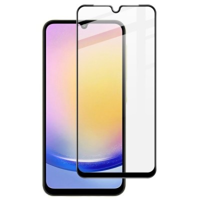 Samsung Galaxy A26 "IMAK" Tempered Glass melns ekrāna aizsargstikls | Vacins.lv