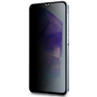 "IMAK" Tempered Glass melns ekrāna aizsargstikls - privāta (Galaxy A17 / A26 / A16)