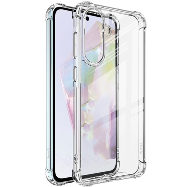 Усиленный твердый силиконовый чехол "Imak" (TPU) - прозрачный (Galaxy A56)