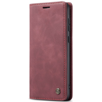 OnePlus 12 CaseMe Retro открываемый, бордовый, кожаный чехол – книжка | Vacins.lv