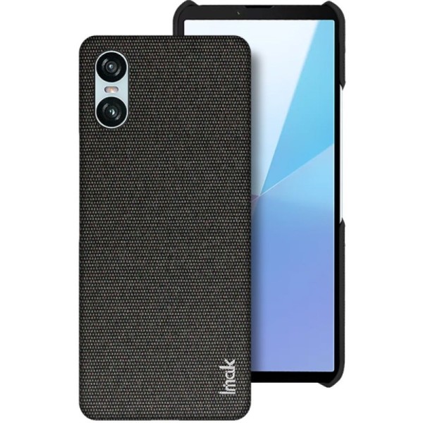 "IMAK" Fabric чехол - черный (Xperia 10 VI)