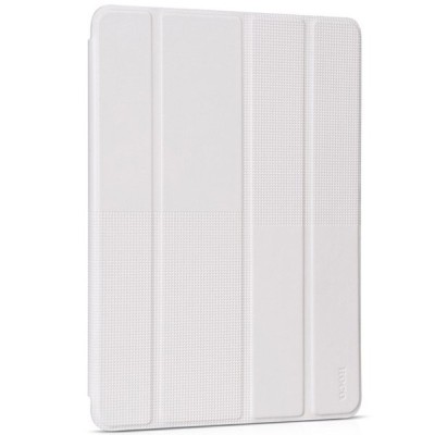 Greznais „HOCO“ Crystal Fashion sērijas ādas atvērams balts Apple iPad Air 2 futrālis / Vacins.lv