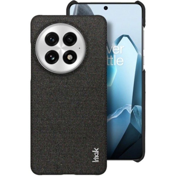 "IMAK" Fabric apvalks - melns (OnePlus 13)