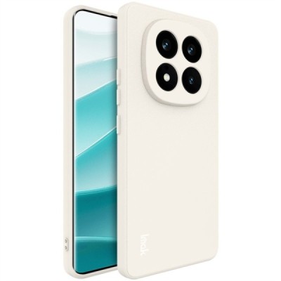 Твердый силиконовый чехол "Imak" (TPU) для Xiaomi Redmi Note 14 Pro+ 5G песочный | Vacins.lv