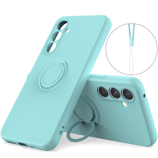 Чехол „Ring“ Kickstand (TPU) - мятный (Galaxy A55)