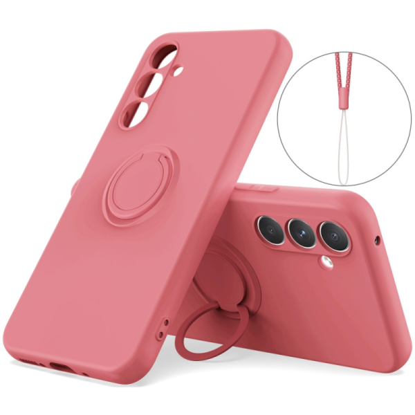 Чехол „Ring“ Kickstand (TPU) - красный (Galaxy A35)