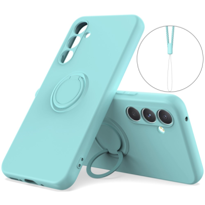 Samsung Galaxy A35 „Ring“ Kickstand (TPU) piparmētru apvalks | Vacins.lv