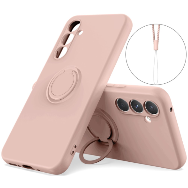 Чехол „Ring“ Kickstand (TPU) - розовый (Galaxy A35)