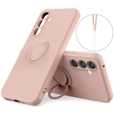 Samsung Galaxy A15 "Dechen" твердый (TPU) силиконовый чехол – розовый | Vacins.lv